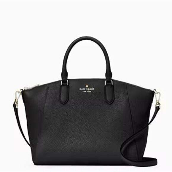 Kate Spade New York Parker Medium Satchel in Black